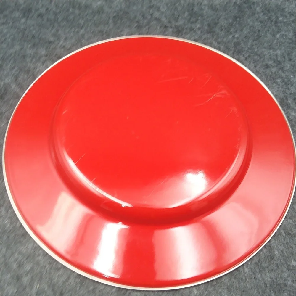 Set of 2 Pottery Barn Red 12